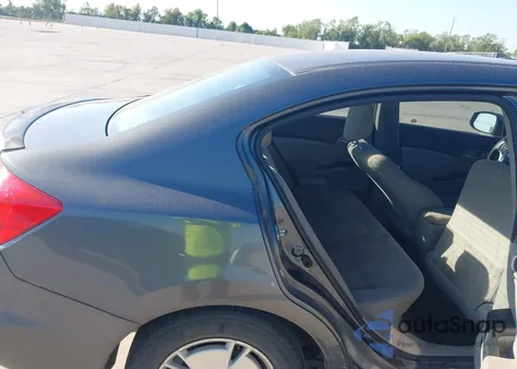 2012 Honda Civic Hf z USA, uszkodzony, nr VIN 2HGFB2F61CH553169